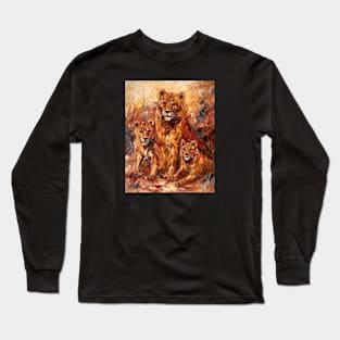 Lion Pride "Family" #2 Long Sleeve T-Shirt